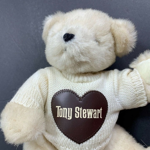Action Sports Image Tony Stewart Nascar Bear Jointed Plush Stuffed Animal Toy  1 - Picture 4 of 4